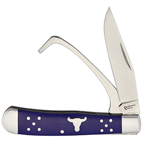 Cattleman's Cutlery Farriers Companion Blue: BK-CC0067BL