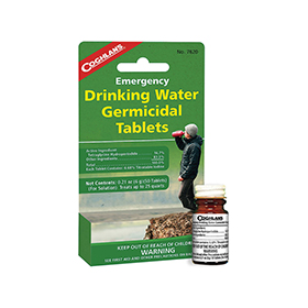 Coghlan's Drinking Water Tablets: BK-CGN7620