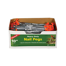 Coghlan's Nail Pegs 10 inch 100pk: BK-CGN8311