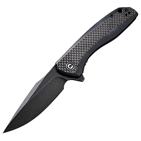 Civivi Baklash Linerlock Black/CF: BK-CIVC801I