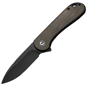 Civivi Elementum Linerlock Micarta: BK-CIVC907Z