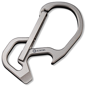 Civivi Click Carabiner Gray: BK-CIVCA01A