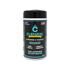 Clenzoil Marine/Tackle Saturated Wipes: BK-CL2373