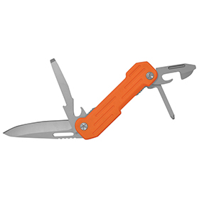 Camillus Pocket Block Multi Tool Orange: BK-CM19652