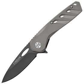 Camillus Slot Linerlock Gray: BK-CM19802