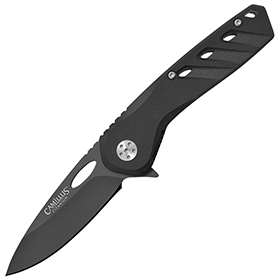 Camillus Slot Linerlock Black: BK-CM19806