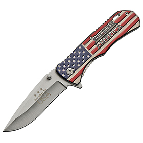 China Made America Linerlock A/O: BK-CN300464GB