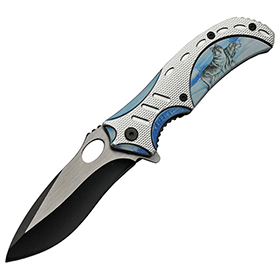 China Made Wolf Linerlock A/O: BK-CN300490WF