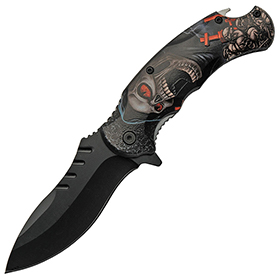 China Made Skull Linerlock: BK-CN300507