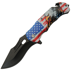Rite Edge USA Eagle Linerlock A/O: BK-CN300565