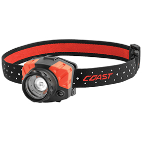 Coast FL85 LED Headlamp: BK-CTT21329