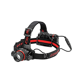 Coast HL8R Rechargeable Headlamp: BK-CTT21343