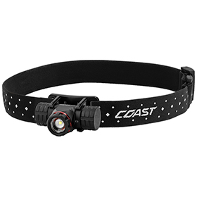 Coast XPH25R Headlamp: BK-CTT30333