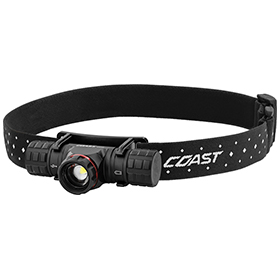 Coast XPH30R Headlamp: BK-CTT30334