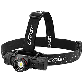 Coast XPH34R Headlamp: BK-CTT30344