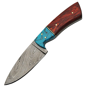 Damascus Fixed Blade: BK-DM1187