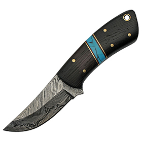 Damascus Fixed Blade: BK-DM1243