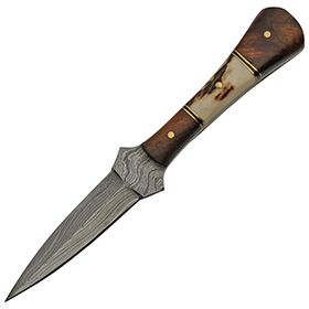 Damascus Baby Boot Dagger: BK-DM1267