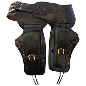 Denix Md Double Draw Holster Black: BK-DX02M