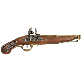 Denix English Flintlock Pistol: BK-DX1196L