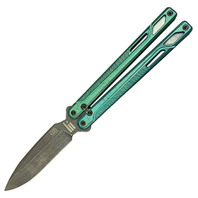 EOS Serpent Butterfly Knife Green: BK-EOS073