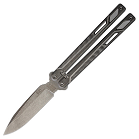 EOS Serpent Butterfly Knife Gray: BK-EOS074