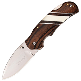 Elk Ridge Lockback Brown: BK-ER949BR