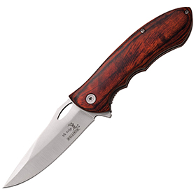 Elk Ridge Linerlock A/O Satin: BK-ERA159SW