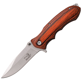 Elk Ridge Linerlock A/O Satin: BK-ERA160SW