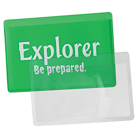 Explorer Credit Card Magnifier Lens: BK-EXP60