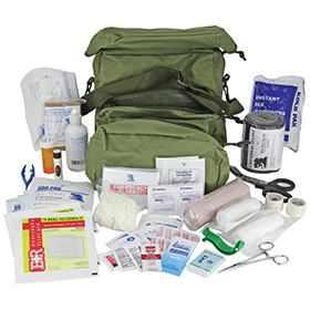 Elite First Aid First Aid M-3 Medic Bag: BK-FA108