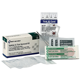 First Aid Only Splinter and Tick Removal Kit: BK-FAO7108