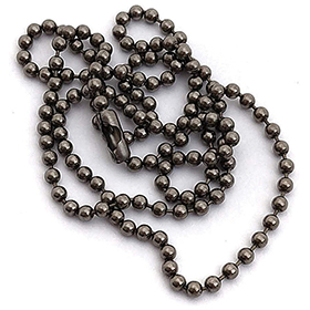 Flytanium Large Ball Chain Titanium: BK-FLY644