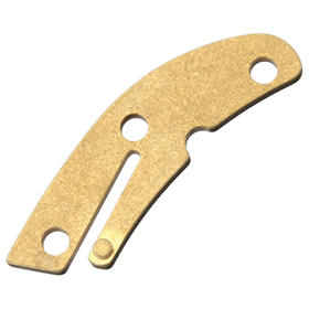 Flytanium Delica Backspacer Brass: BK-FLY651