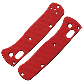 Flytanium Mini Bugout Handles Red G10: BK-FLY691