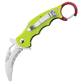 FOX Rescue Kerambit Linerlock: BK-FOX599RSY
