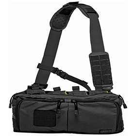 5.11 Tactical 4 Banger Bag Black: BK-FTL56181