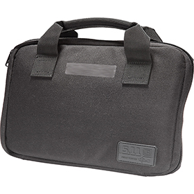 5.11 Tactical Single Pistol Case Black: BK-FTL58724BK