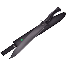 Frost Cutlery Black Rubber Handle Black: BK-FTX175B