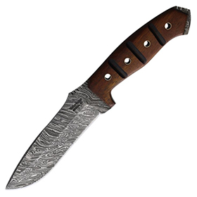 Frost Cutlery Skinner Damascus Rosewood: BK-FVFD32RW