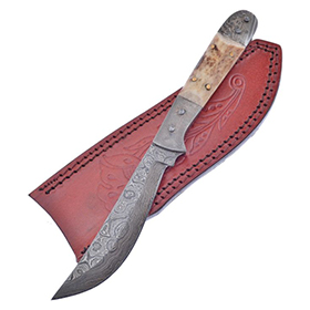 Frost Cutlery Skinner Damascus: BK-FVFD64DS