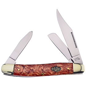 Frost Cutlery Stockman Whiskey Resin: BK-FWTC066WR