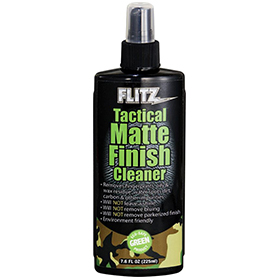 Flitz Tactical Matte Finish Cleaner: BK-FZ81585