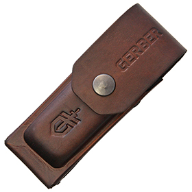 Gerber Center Drive Leather Sheath: BK-G30001603