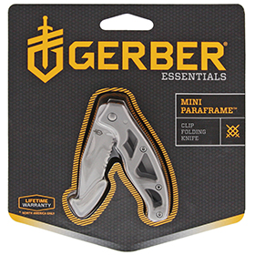 Gerber Mini Paraframe Serrated: BK-G48484