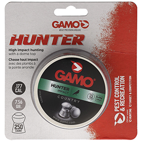 Gamo Hunter .177 Cal Pellets: BK-GAMBT54