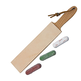 Garos Goods Paddle Strop 2in w/Compound: BK-GG2DSLSC