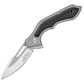 Hibben Hurricane Framelock Black G10: BK-GH5080D2