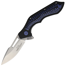 Hibben Hurricane Linerlock D2: BK-GH5081D2