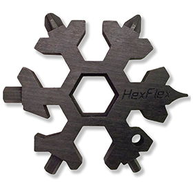 HexFlex Adventure Tool Black Standard: BK-HEXBO23S